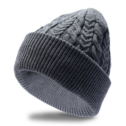 Everdale Wool Knit Beanie - Thick Winter Hat With Warm Lining