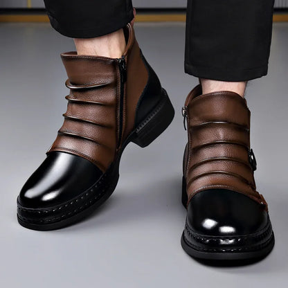 RAINTON BOOTS - MEN’S DESIGNER GENUINE LEATHER CLUB & STREET BOOTS