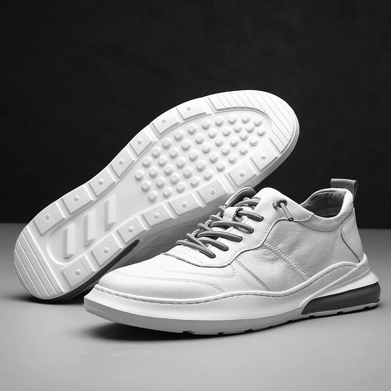 MONTERO SNEAKERS - MEN’S GENUINE LEATHER SHOES