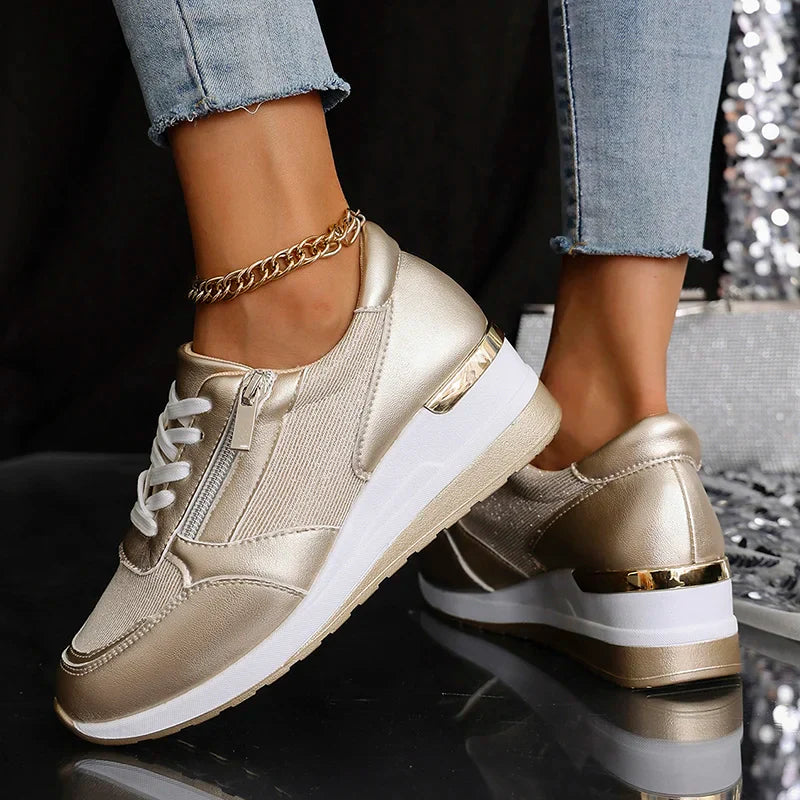 Lunelle Zip Platform Sneakers (Women)