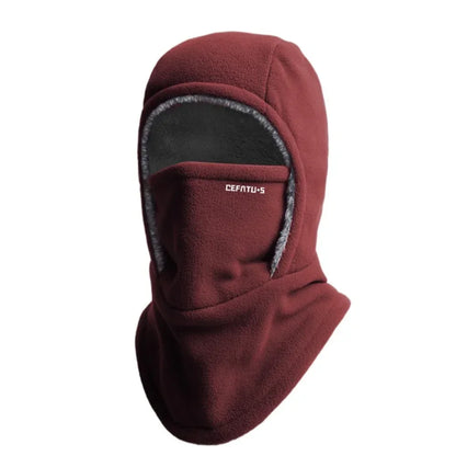 Nordveil Cotton Fleece Balaclava Windproof Hood