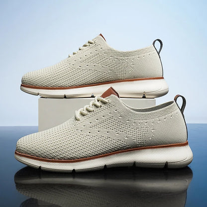 CAPRI LIGHTWEIGHT MESH SNEAKERS - MEN’S BREATHABLE SLIP-ON SHOES