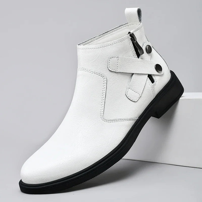X CHELSEA BOOTS - MEN’S GENUINE LEATHER BUSINESS BOOTS