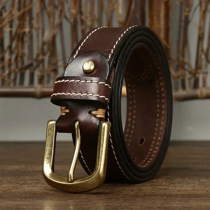 CAPRIETTO HERITAGE GENUINE LEATHER BELT