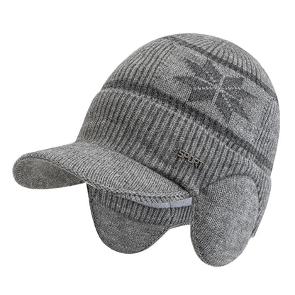 Nordglade Sport Snowfall Earflap Beanie - Plush-Lined Winter Hat
