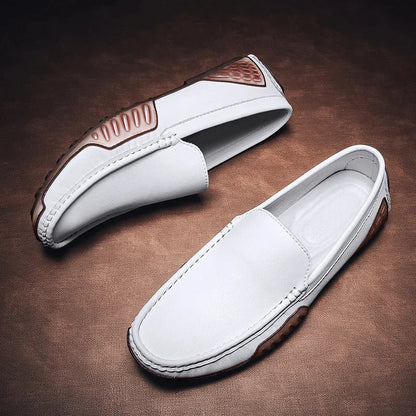 LUCENZO LOAFERS - MEN’S GENUINE LEATHER MOCASSINS