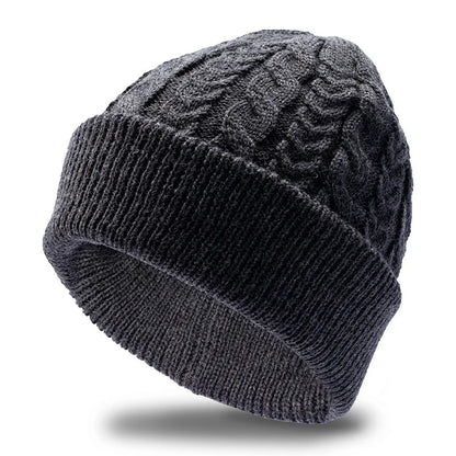 Everdale Wool Knit Beanie - Thick Winter Hat With Warm Lining