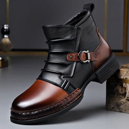 RAINTON BOOTS - MEN’S DESIGNER GENUINE LEATHER CLUB & STREET BOOTS