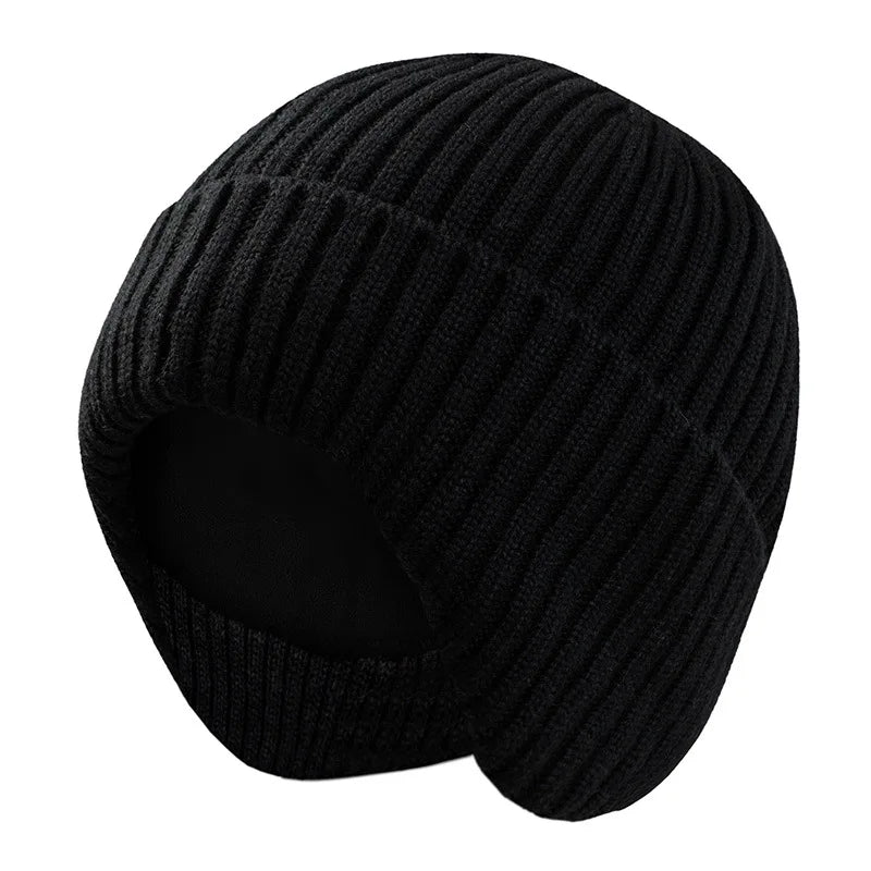 Coldwyn Ribbed Winter Earflap Beanie