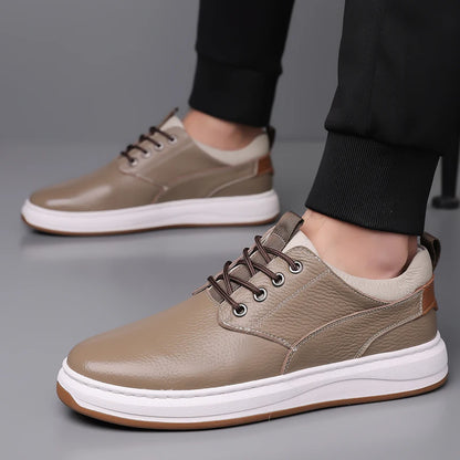 VALDERON SNEAKER - MEN’S GENUINE LEATHER BUSINESS SHOES