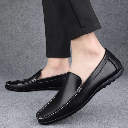 DAKOTA THREAD MEN’S GENUINE LEATHER LOAFERS