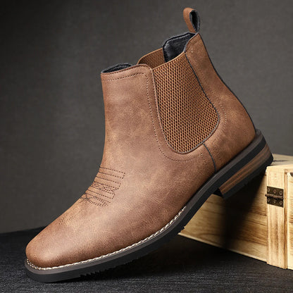 ARVINO BOOTS - MEN’S LUXURY GENUINE LEATHER CHELSEA BOOTS