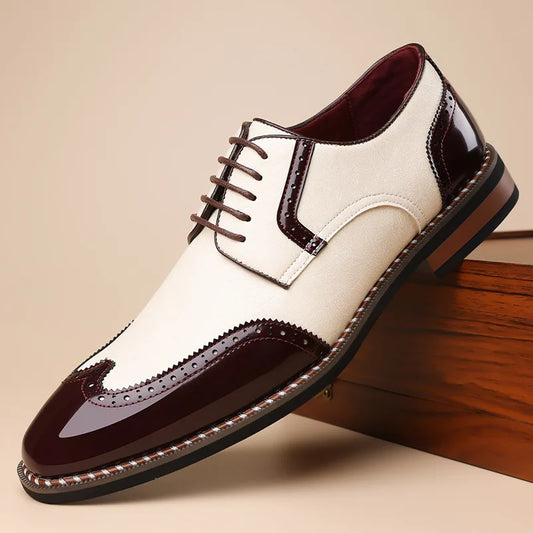 London Regent Two Tone Oxford Shoes