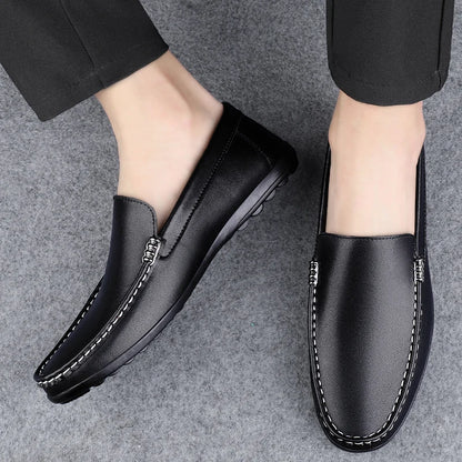 DAKOTA THREAD MEN’S GENUINE LEATHER LOAFERS