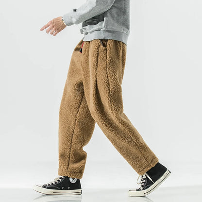 VELMORE FLEECE LOUNGE PANTS - MEN’S WINTER RELAXED SWEATPANTS