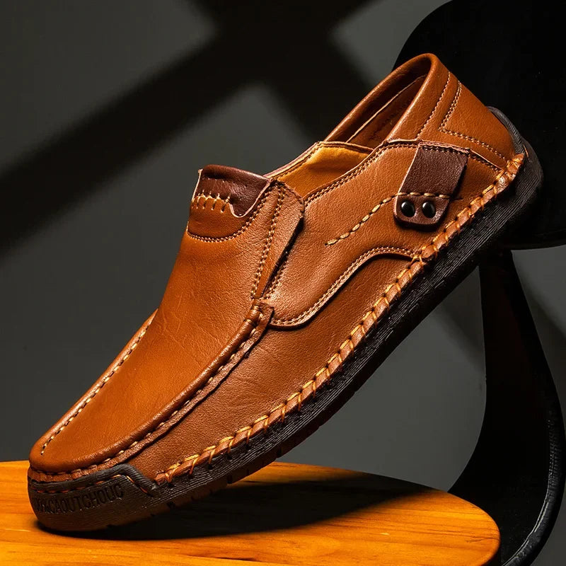 MORVANO LOAFERS - MEN’S GENUINE LEATHER CASUAL SHOES