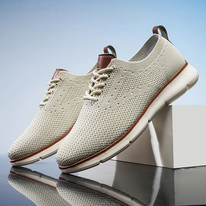 CAPRI LIGHTWEIGHT MESH SNEAKERS - MEN’S BREATHABLE SLIP-ON SHOES