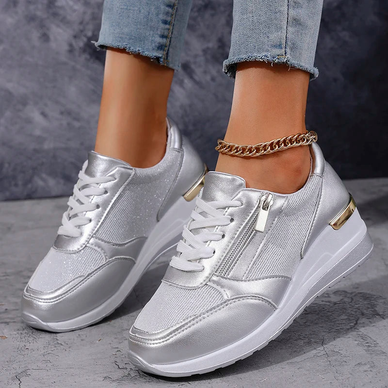 Lunelle Zip Platform Sneakers (Women)