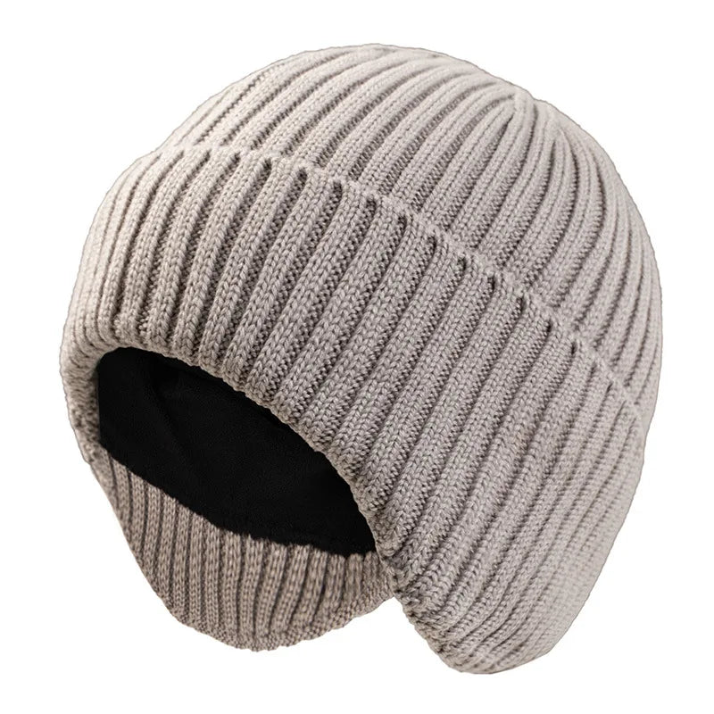 Coldwyn Ribbed Winter Earflap Beanie