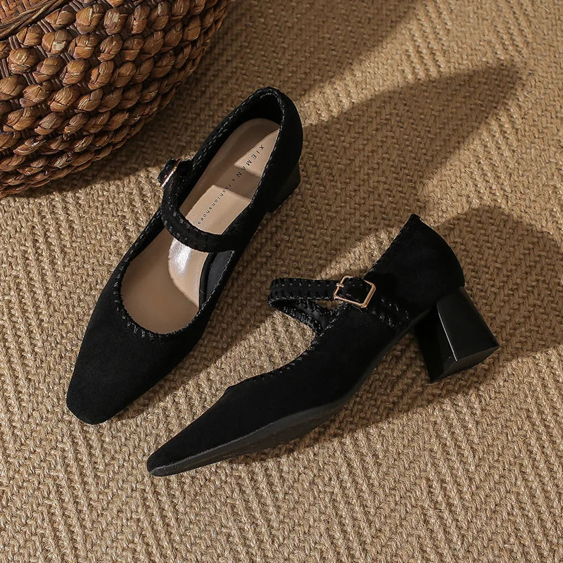 Cavelle Suede Heels (Women)