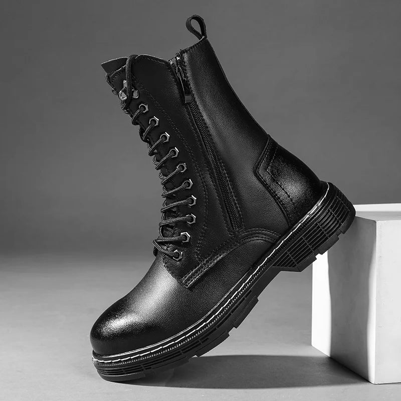 NORTHRIDGE COMMAND BOOTS - MEN’S LEATHER LACE-UP BOOTS