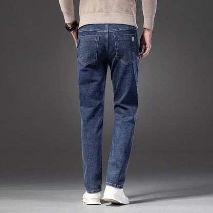 VALENZA STRAIGHT JEANS - MEN’S CLASSIC SLIM-FIT DENIM JEANS