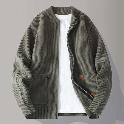 Nordvale Zip Knit Cardigan