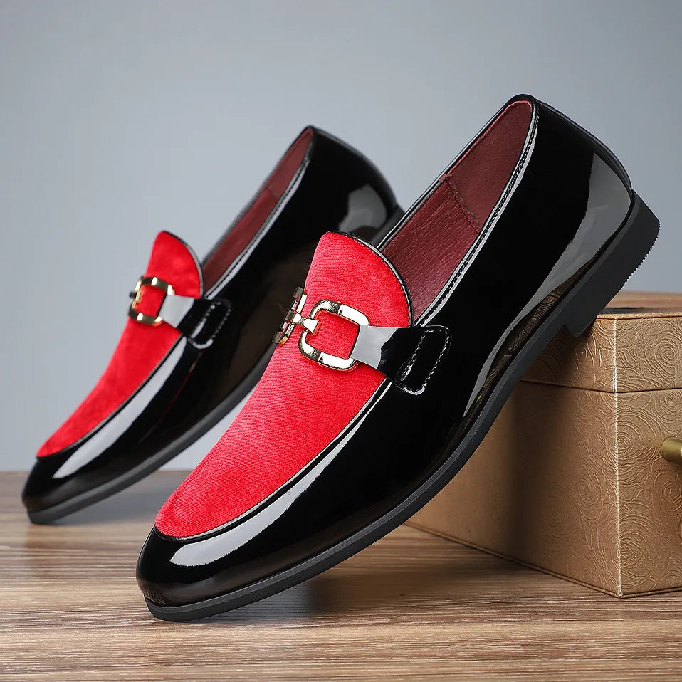 BELLAROX LOAFERS - MEN’S ELEGANT PATENT LEATHER SHOES
