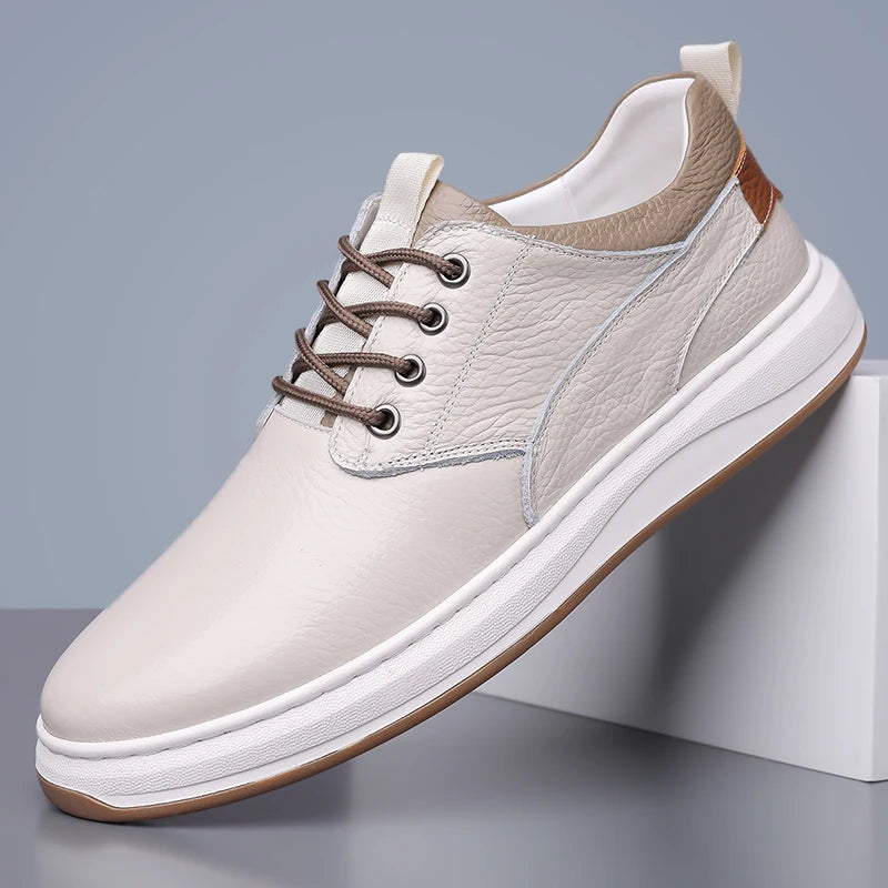 VALDERON SNEAKER - MEN’S GENUINE LEATHER BUSINESS SHOES