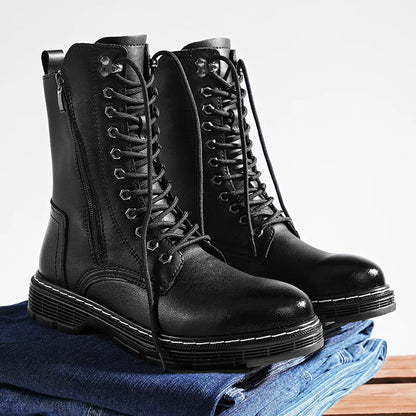 NORTHRIDGE COMMAND BOOTS - MEN’S LEATHER LACE-UP BOOTS