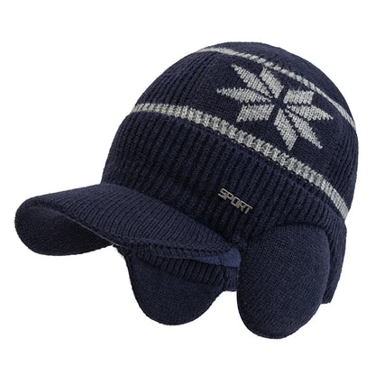 Nordglade Sport Snowfall Earflap Beanie - Plush-Lined Winter Hat