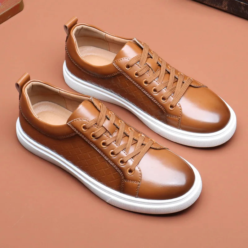 BELLAROSSI SNEAKERS - MEN’S CASUAL LACE-UP SHOES