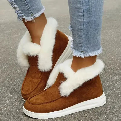 Aveline Cozy Plush Ankle Boots (Women)