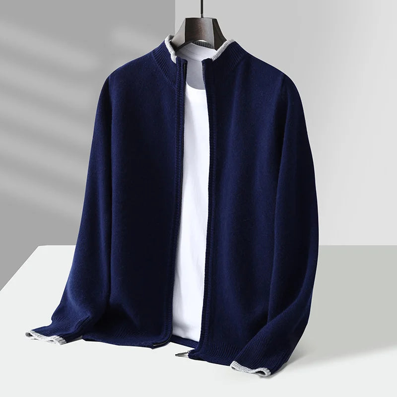 Nordmere Wool Zip Cardigan