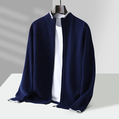 Nordmere Wool Zip Cardigan