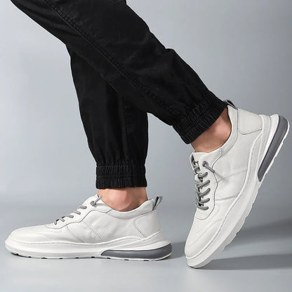 MONTERO SNEAKERS - MEN’S GENUINE LEATHER SHOES