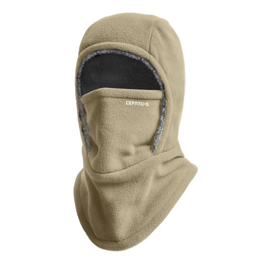 Nordveil Cotton Fleece Balaclava Windproof Hood