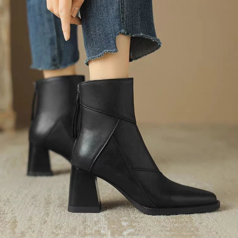 Aloura Pointed Toe Heeled Boots (Women)