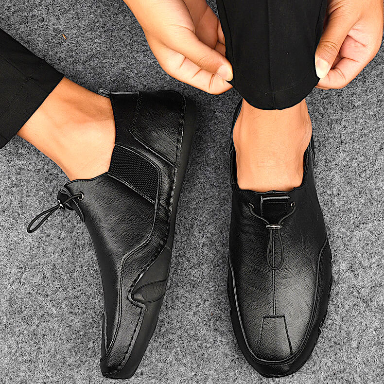 URBAN LOAFERS - MEN’S GENUINE LEATHER SLIP-ON SHOES