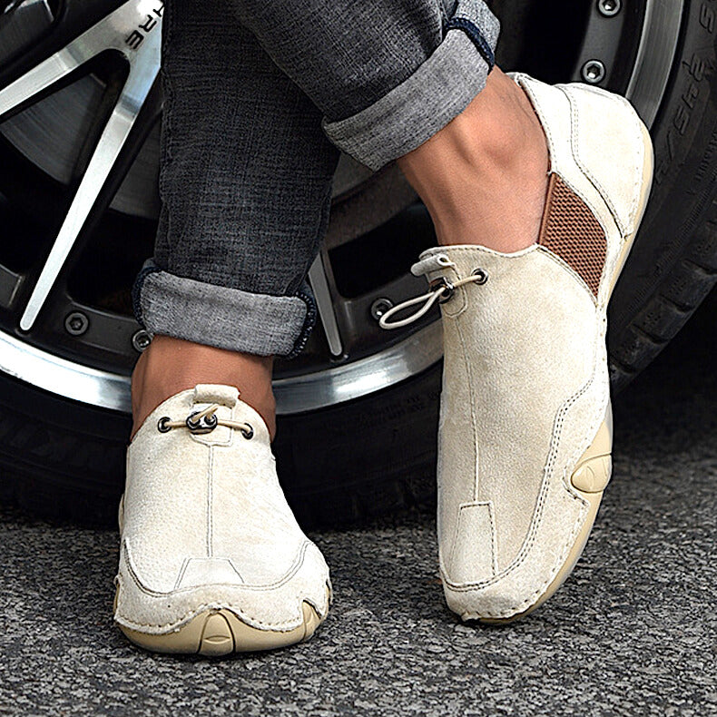 URBAN LOAFERS - MEN’S GENUINE LEATHER SLIP-ON SHOES