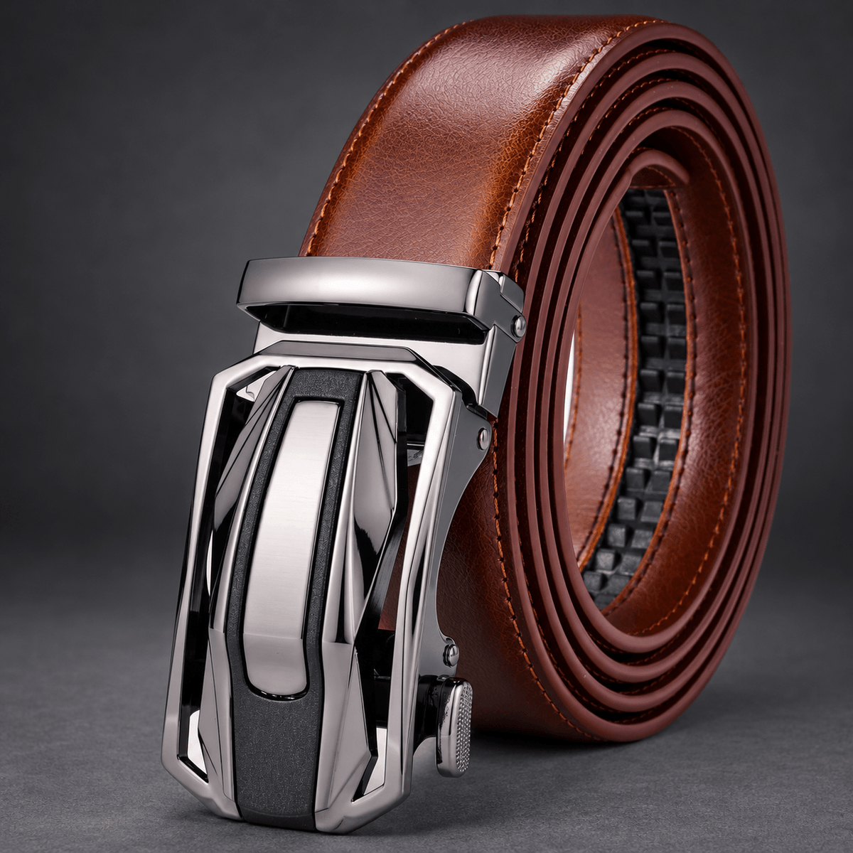 Valcrest Leather Ratchet Belt