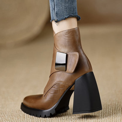 Selene Strap Ankle Boots (Women)