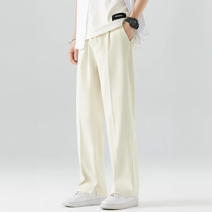 AVENTRO RELAXED PANTS - MEN'S CONTEMPORARY STRAIGHT-LEG SLACKS