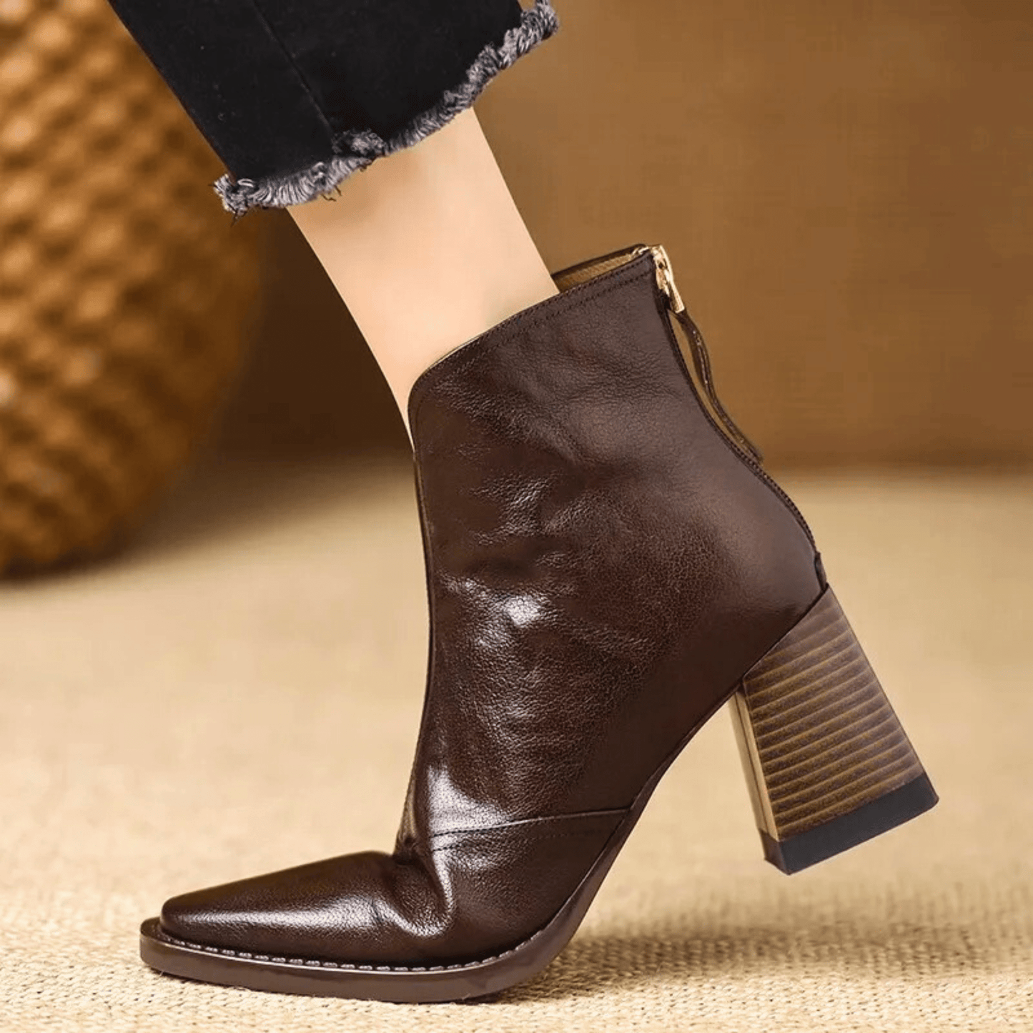 Maribel Square-Toe Ankle Boots (Women)